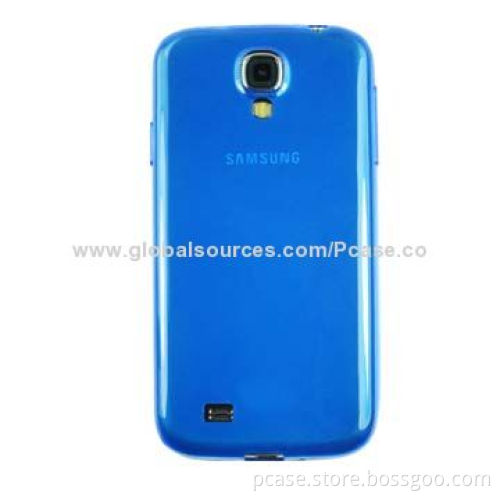 TPU Case for Samsung S4, Flexible and Transparent, Simple Design
